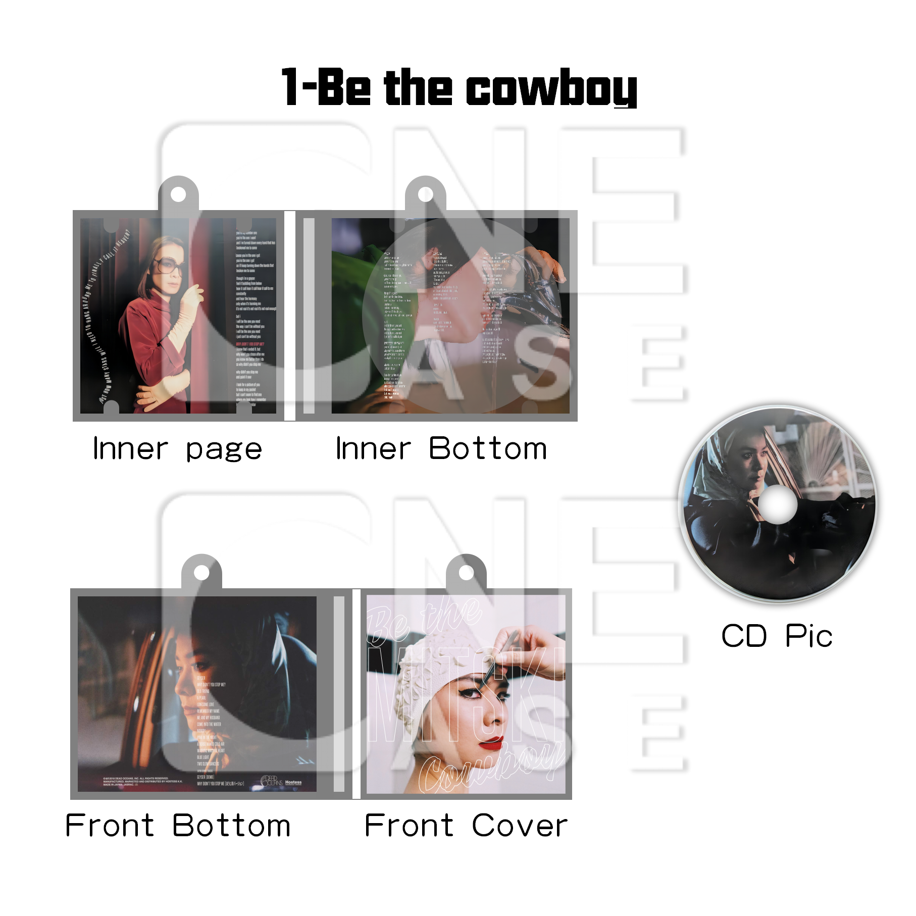 Mitski Mini NFC Album Keychain CD Music Keychain Pendant Customized Mini Vinyl Album 