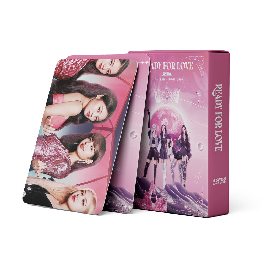 K-pop Black Pink Photo Card Back of Card Album Kpop Band Born Pink