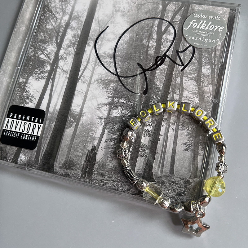 Taylor Swift Lover letter DIY Heart Bracelet Colorful For Gifts