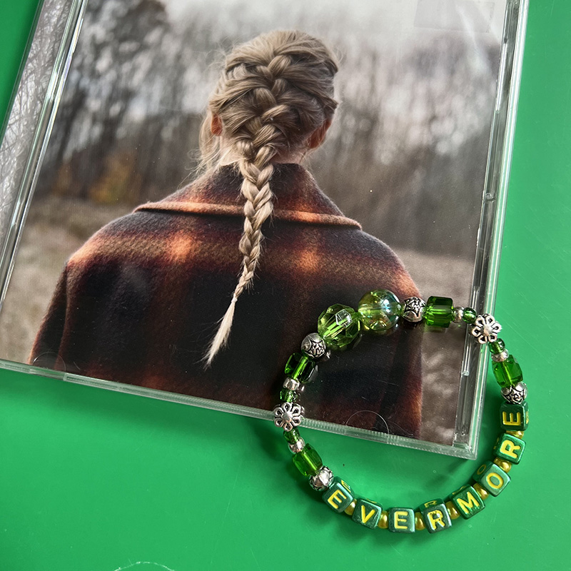 Taylor Swift Lover letter DIY Heart Bracelet Colorful For Gifts