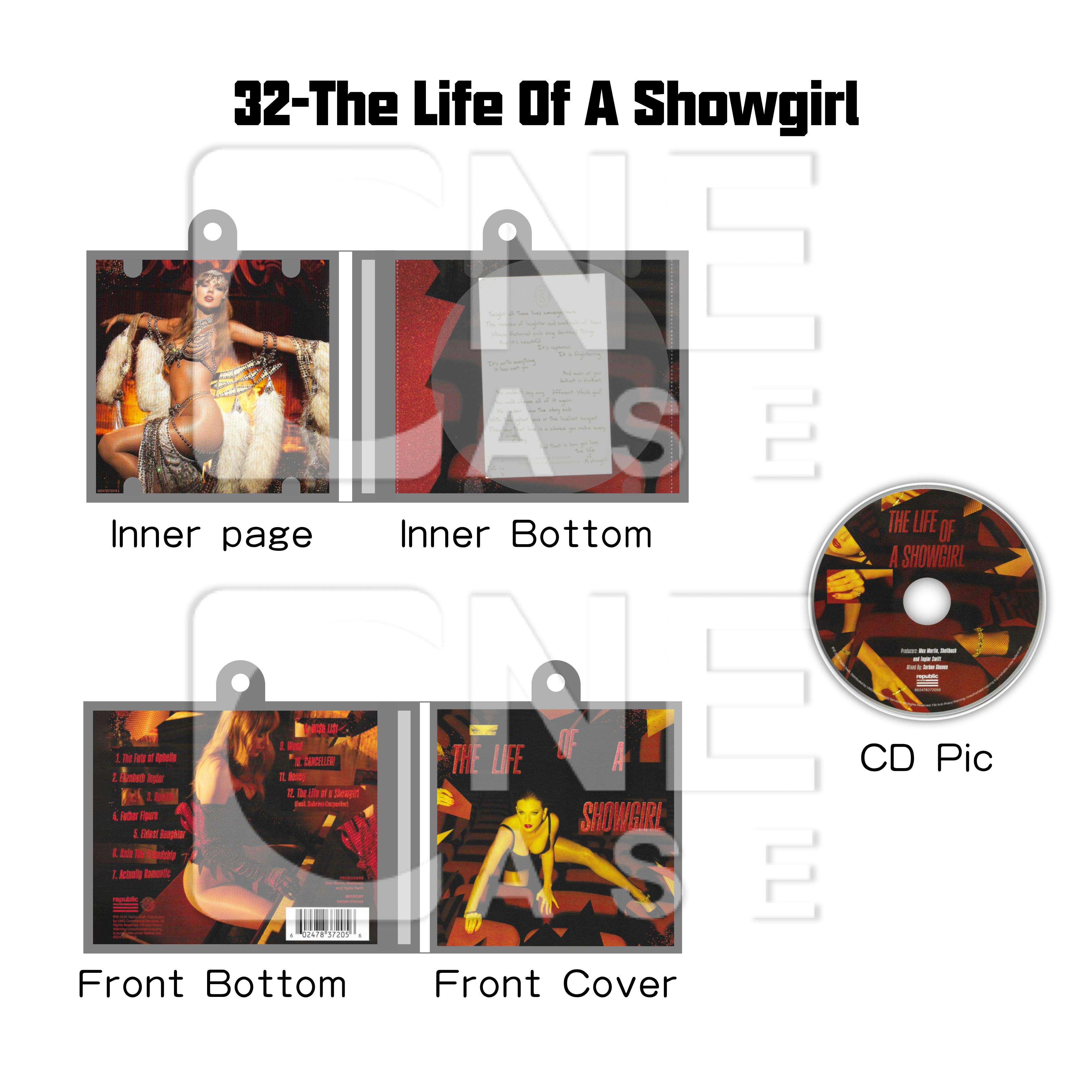 Taylor Swift Mini vinyl NFC Album Keychain Customized TS