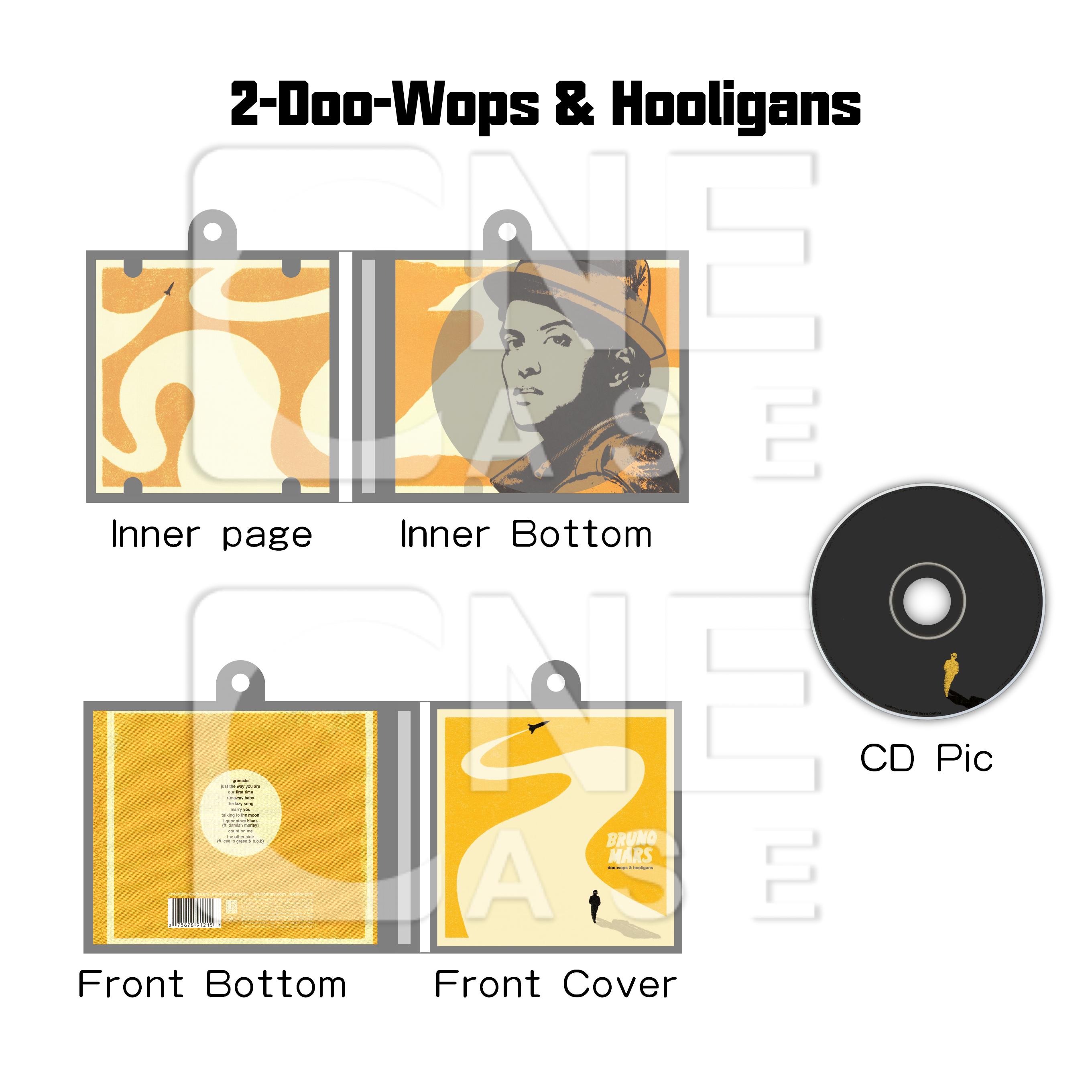 Bruno Mars Mini NFC Album Keychain CD Music Keychain Pendant Customized Mini 