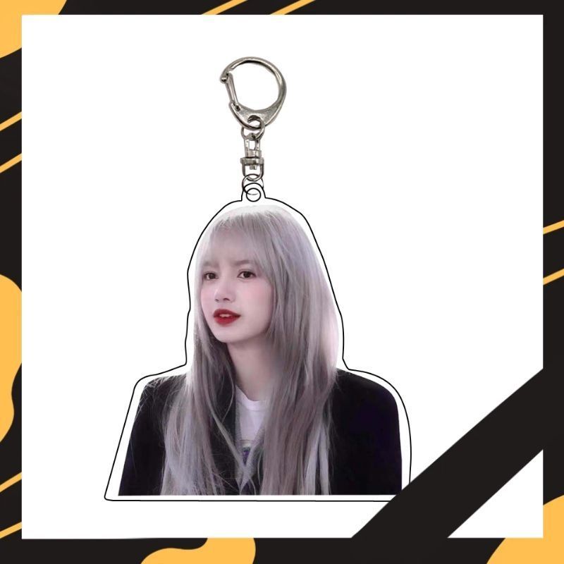 K-pop Band Black Pink Keychain Photoshoot Peripheral Kpop Band