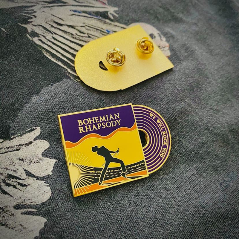 Rock Musician Band Brooch The Beatles/Queen/Guns N' Roses/Badge Pin