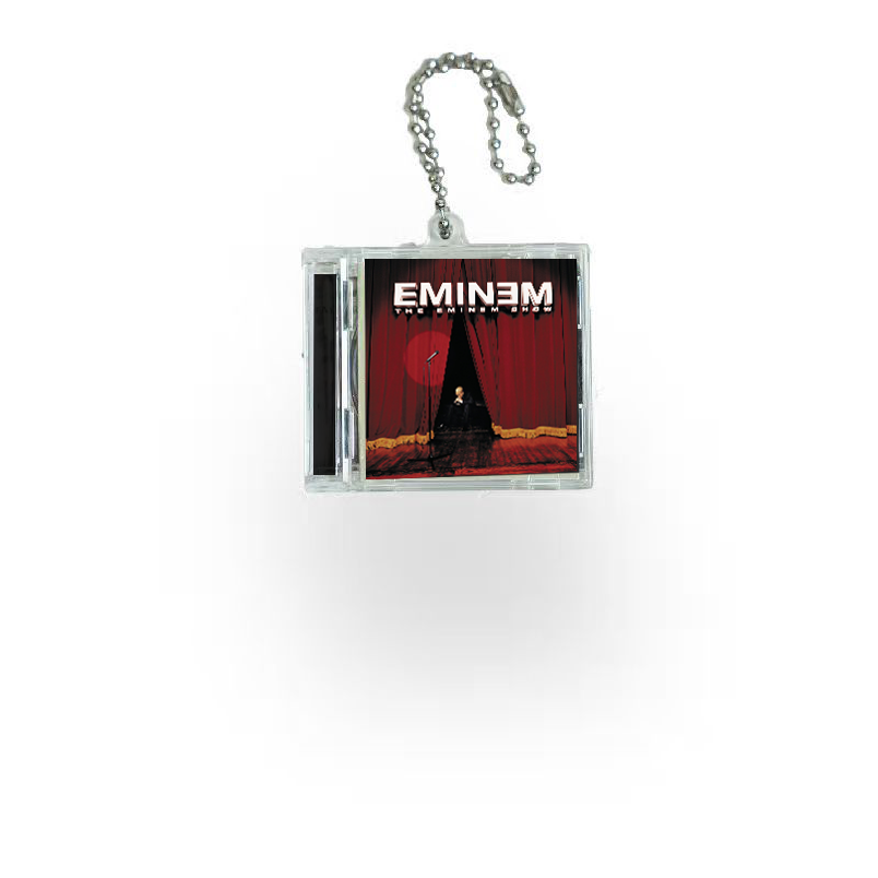 Eminem Mini NFC Album Keychain CD Music Keychain Pendant Customized 