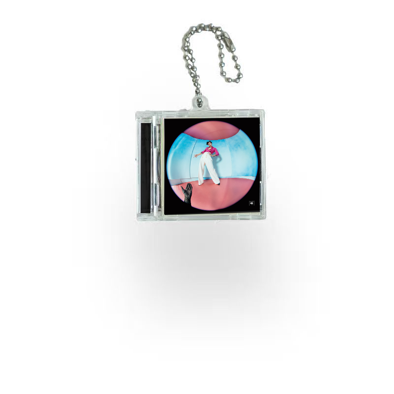 Harry Style Mini NFC Album Keychain CD Music Keychain Pendant Customized Mini 