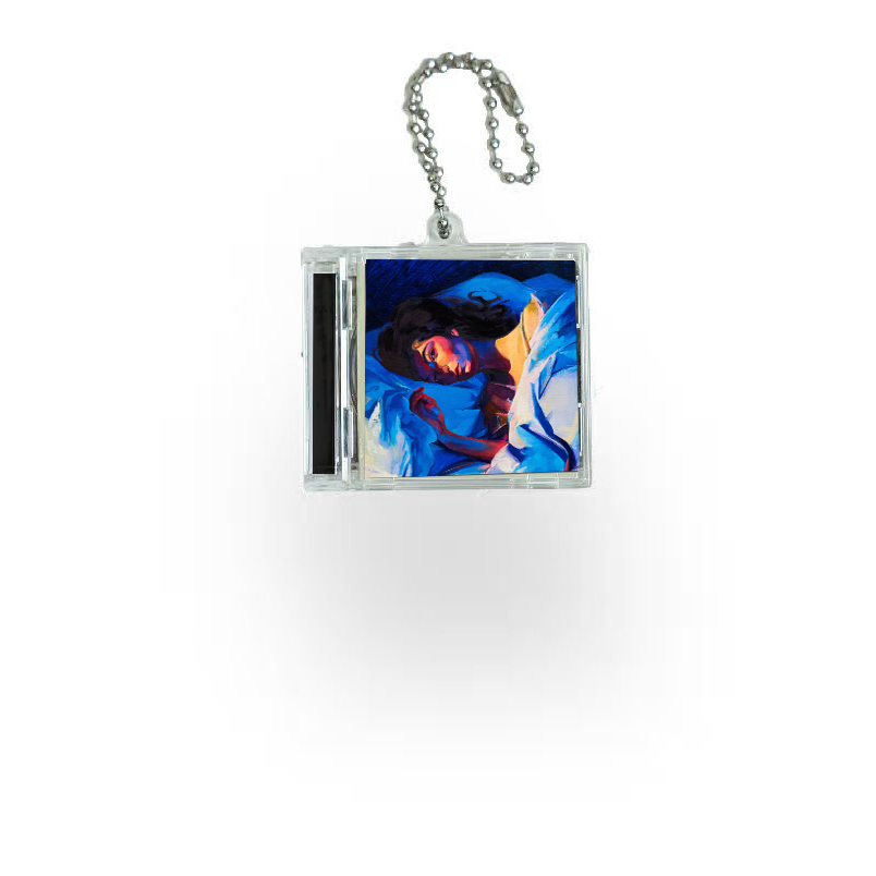 Lorde Mini NFC Album Keychain CD Music Keychain Pendant Customized Mini 