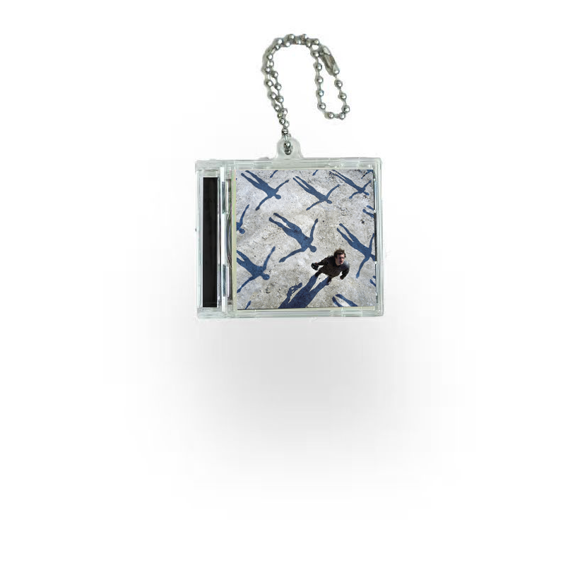 Muse Mini Vinyl NFC Album Keychain CD Music Keychain Pendant Customized