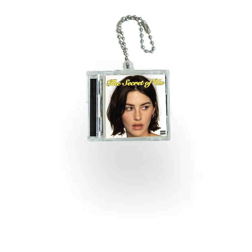 【直筆サイン付き】　グレイシーエイブラムス　Gracie CD ストラップ Gracie Abrams Mini CD Keychain Storage Album NFC Music album