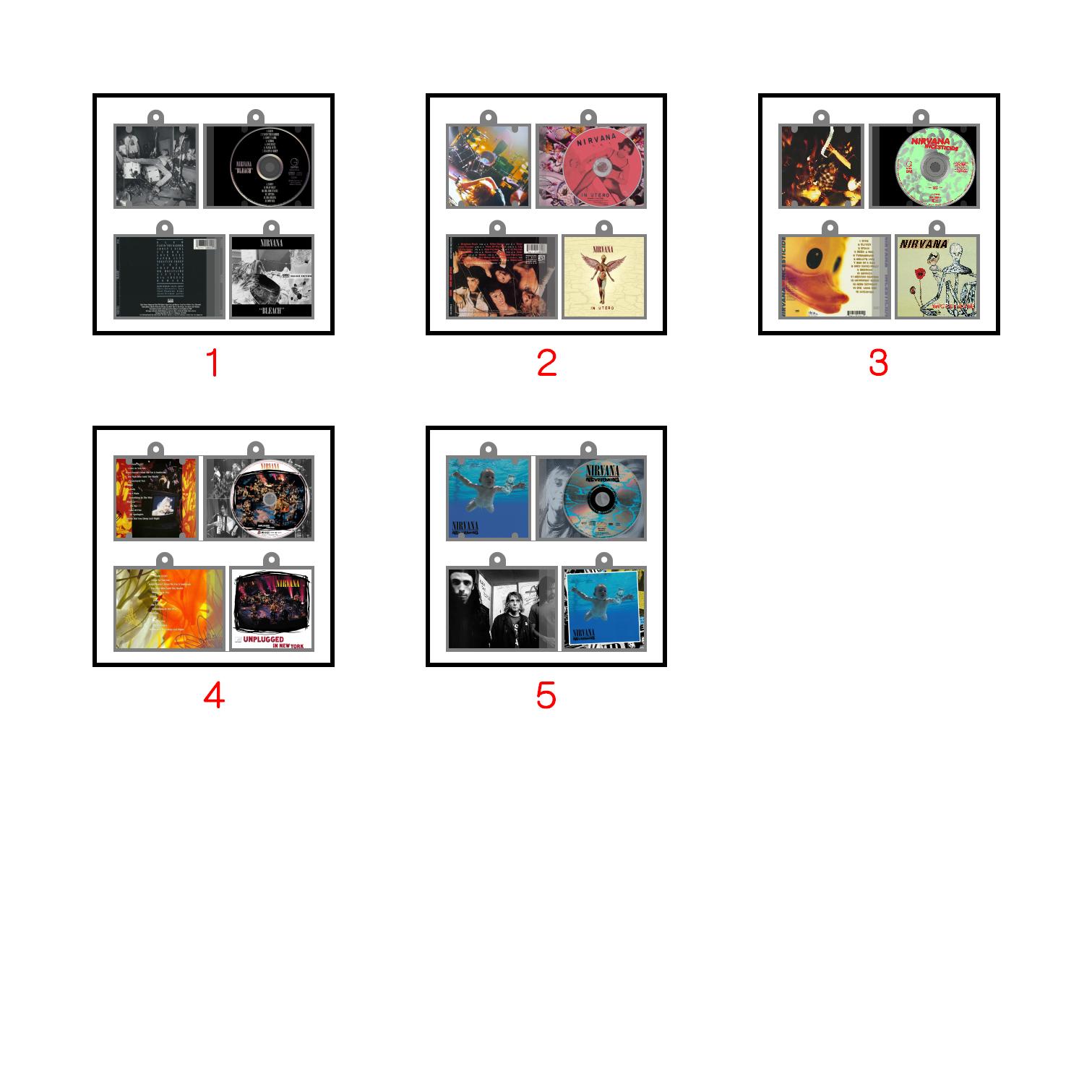 NO.13 Mini Vinyl NFC AlbumKeychain CD Music Keychain Pendant Customized Nir