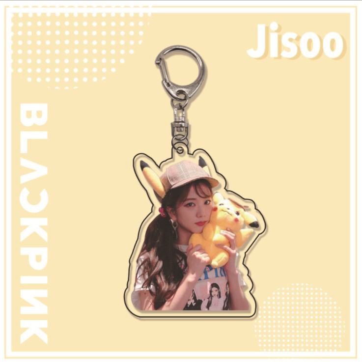 K-pop Band Black Pink Keychain Photoshoot Peripheral Kpop Band