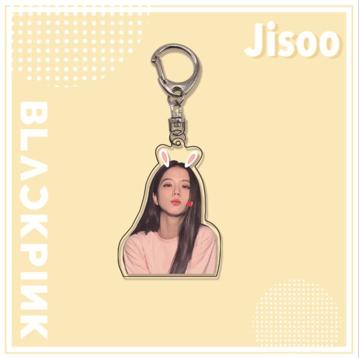 K-pop Band Black Pink Keychain Photoshoot Peripheral Kpop Band