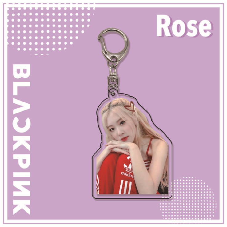 K-pop Band Black Pink Keychain Photoshoot Peripheral Kpop Band