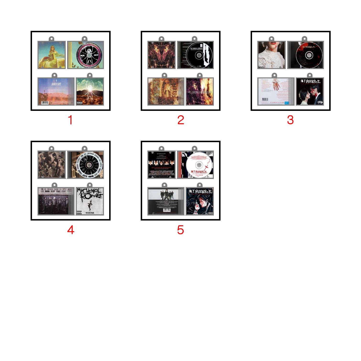 NO.28 Mini Vinyl NFC Album Keychain CD Music Keychain Pendant Customized My C R