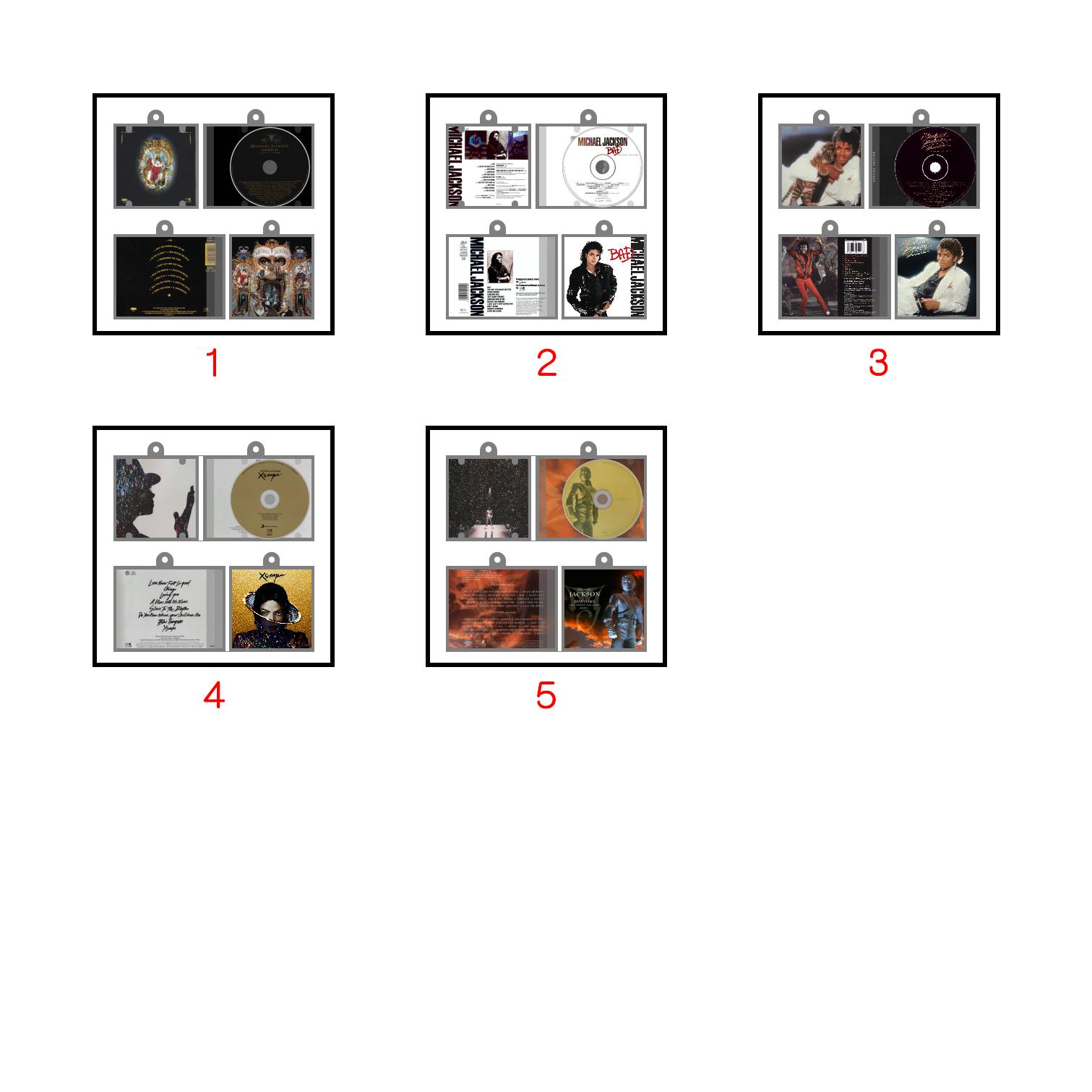 NO.30 Mini Vinyl NFC Album Keychain CD Music Keychain Pendant Customized Vinyl M J