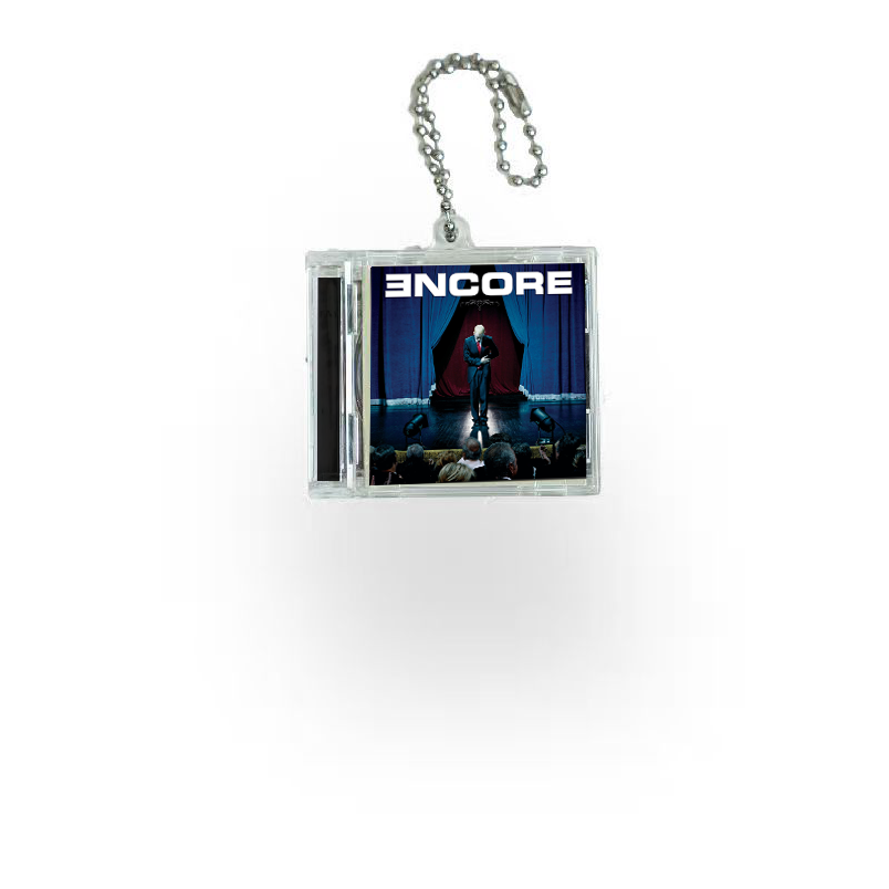 Eminem Mini NFC Album Keychain CD Music Keychain Pendant Customized 