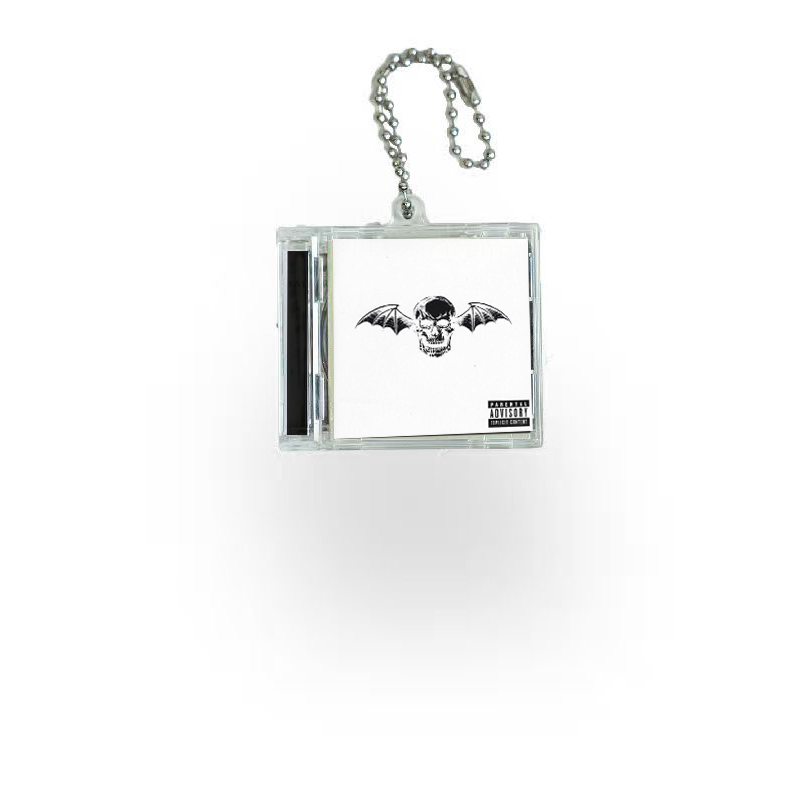 Avenged Sevenfold Mini Vinyl NFC Album Keychain CD Music Keychain Pendant Customized