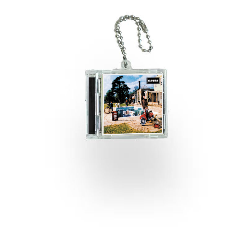 Oasis  Mini NFC Album Keychain CD Music Keychain Pendant Customized Mini Vinyl Album 