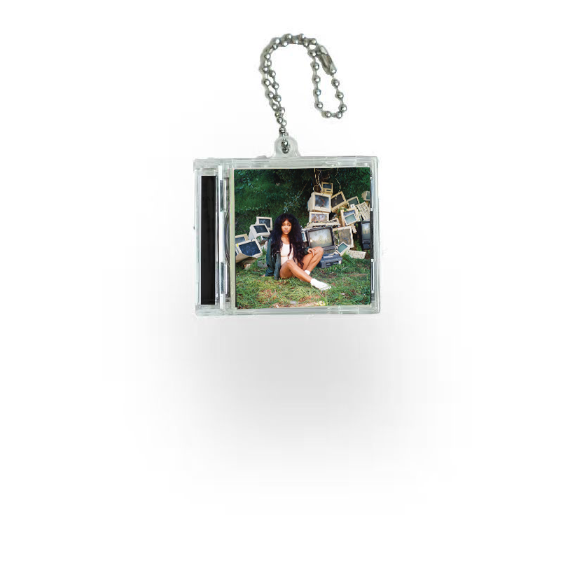 SZA Mini NFC Album Keychain CD Music Keychain Pendant Customized Mini 