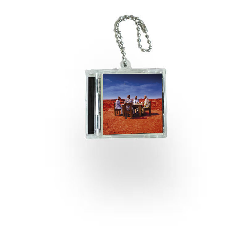 Muse Mini Vinyl NFC Album Keychain CD Music Keychain Pendant Customized