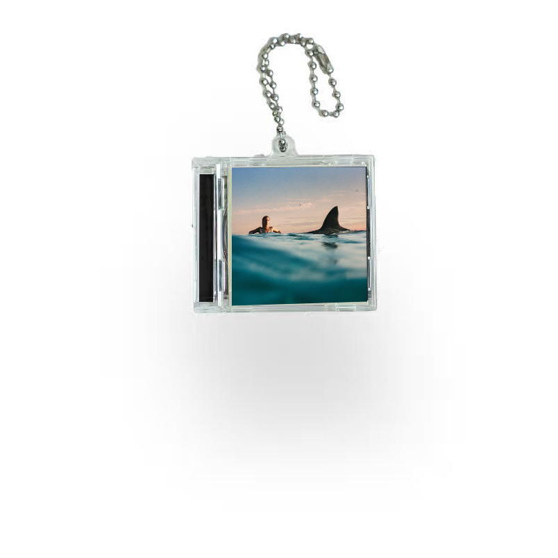 Dua Lipa Mini NFC Album Keychain CD Music Keychain Pendant Customized Up All Night/Up All Night/Training Season