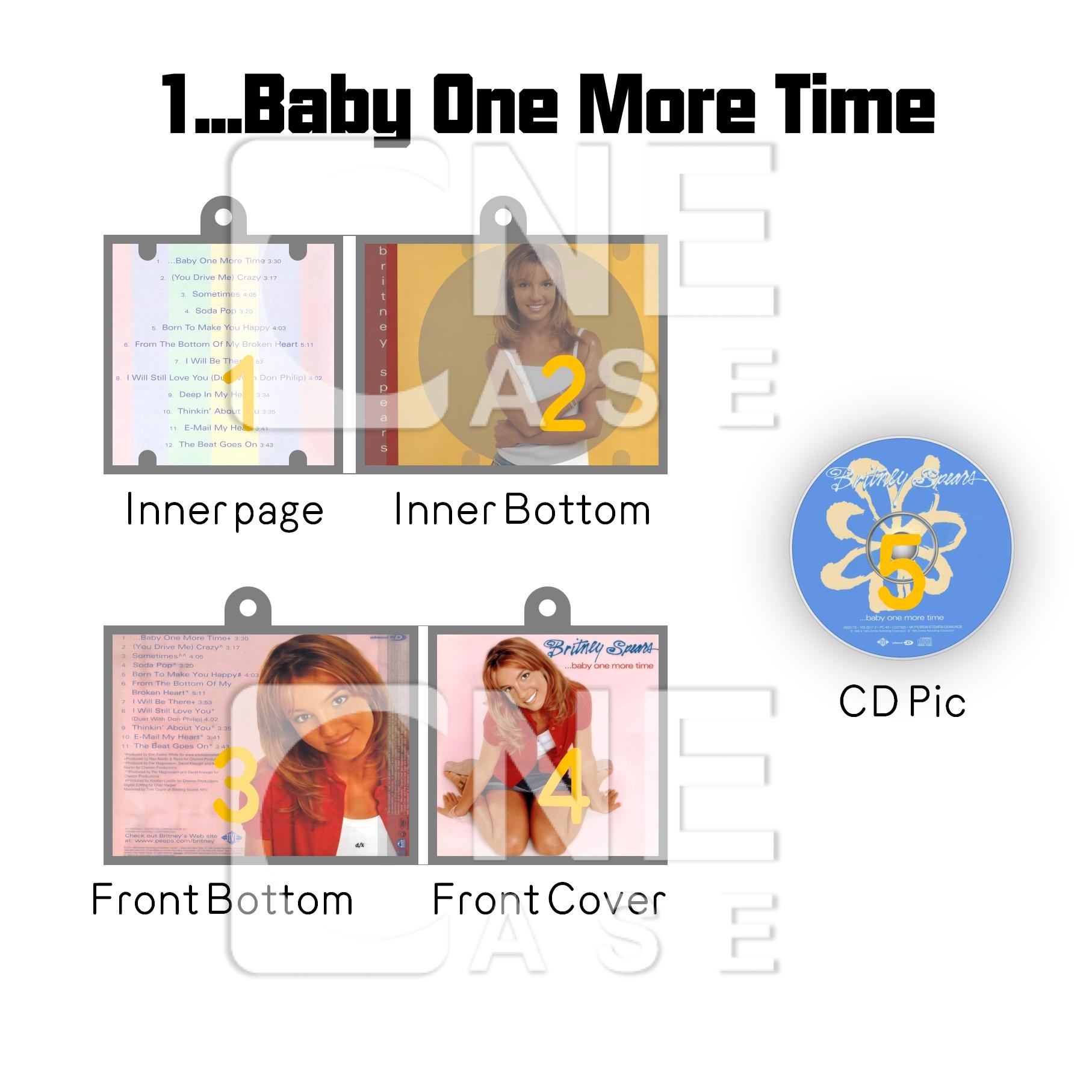 Britney Spears Mini Vinyl NFC Album Keychain CD Music Black Out Keychain Pendant Customized 