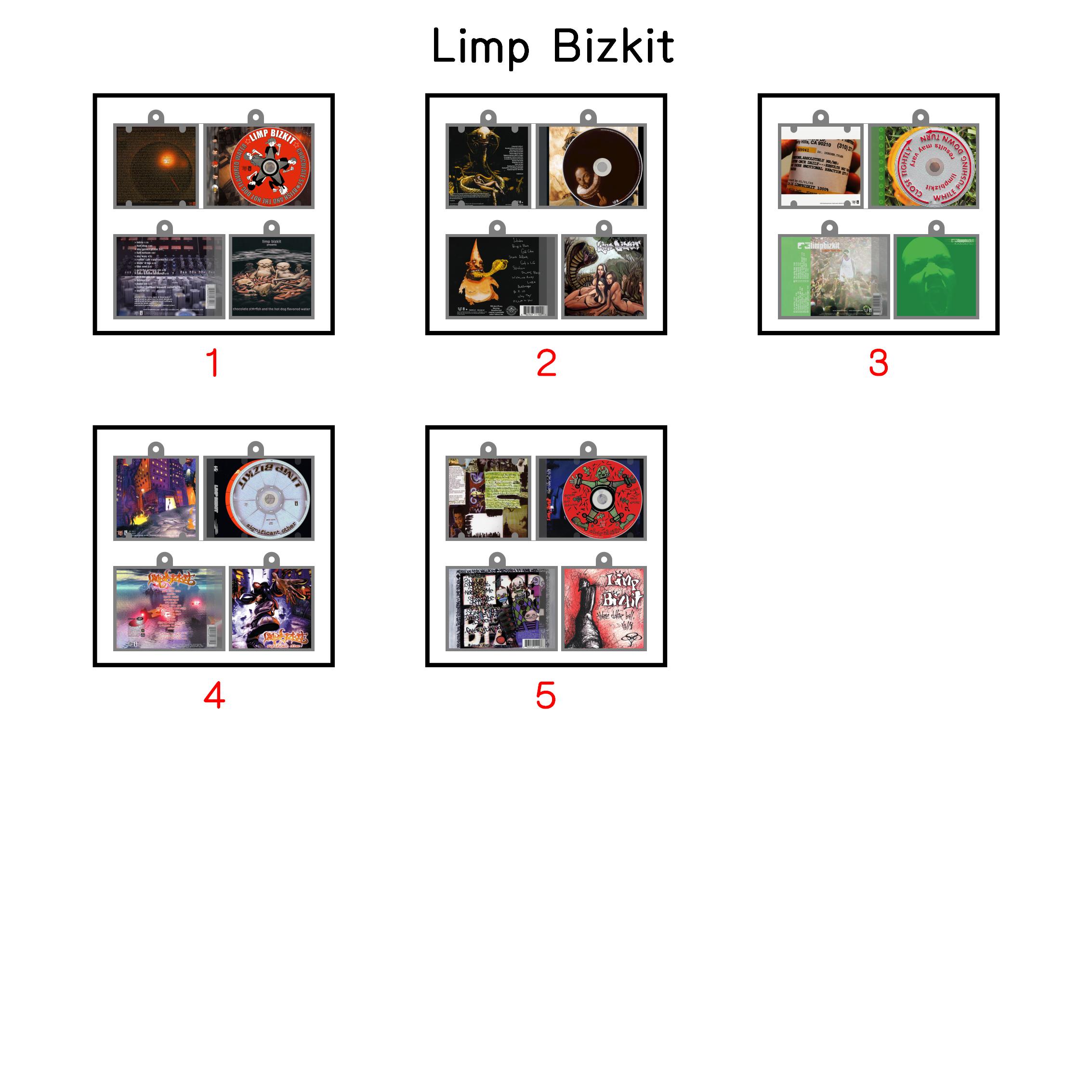 Limp Bizkit  Mini Vinyl NFC Album Keychain CD Music Keychain Pendant Customized