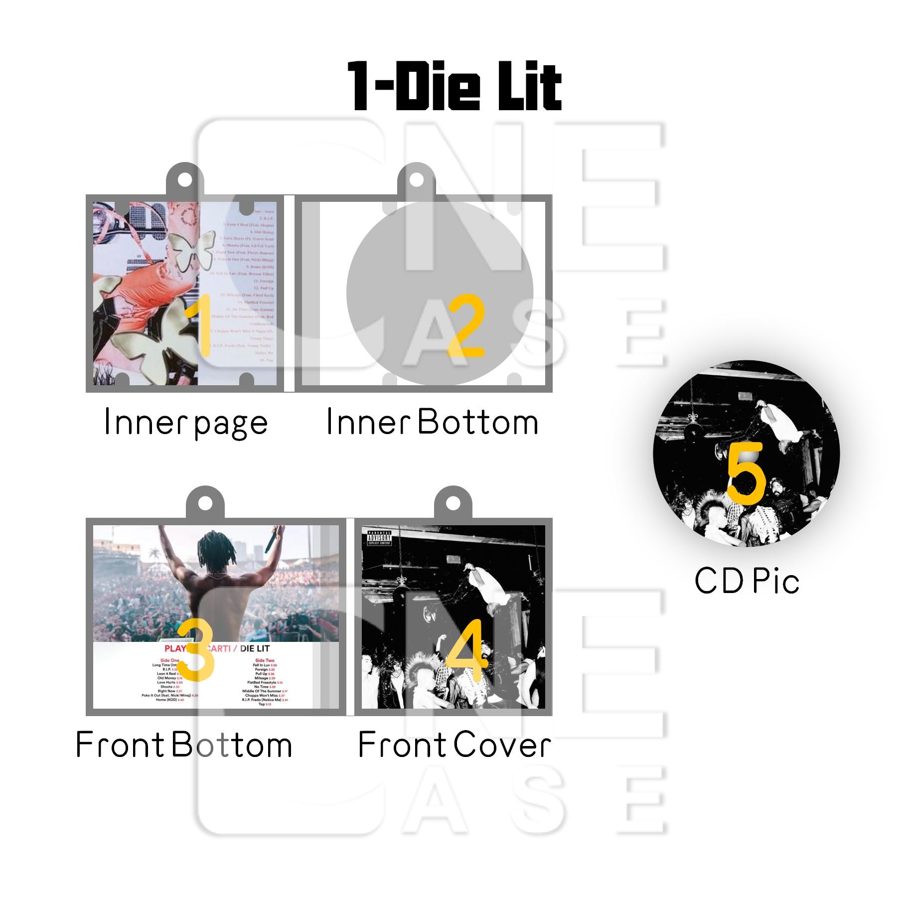 Playboi Carti  Mini NFC Album Keychain CD Music Keychain Pendant Customized Mini Vinyl Album 