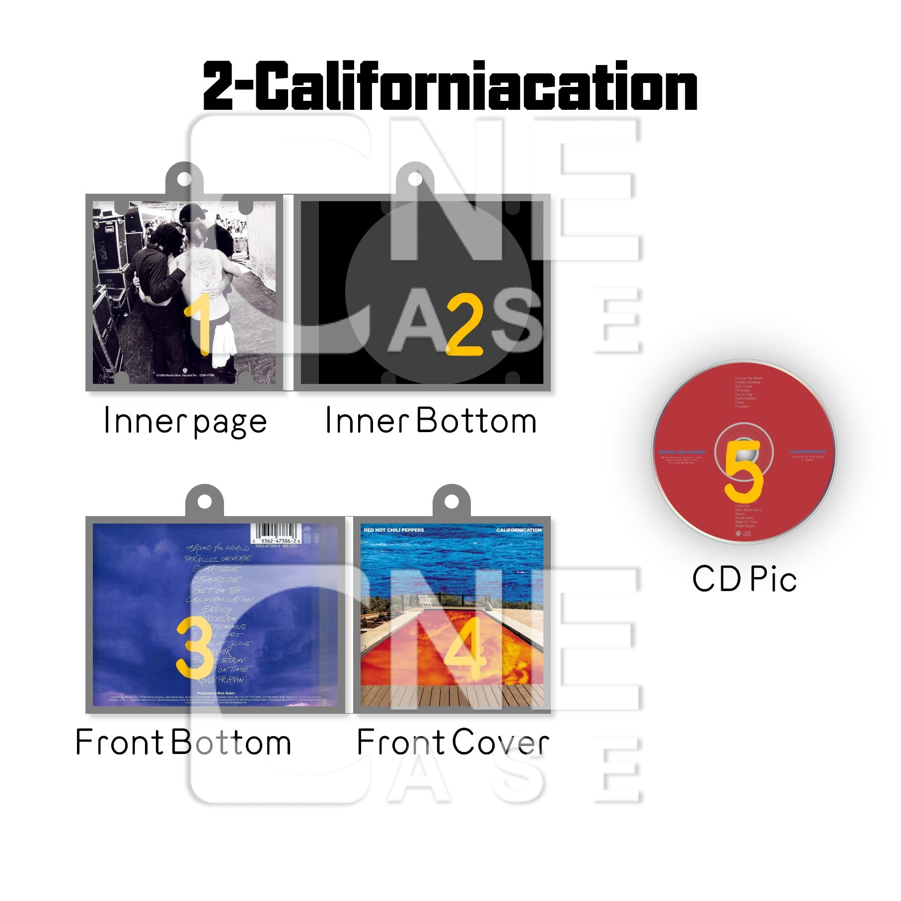 Red hot chili peppers Mini NFC Album Keychain CD Music Keychain Pendant Customized Mini Vinyl Album B&P