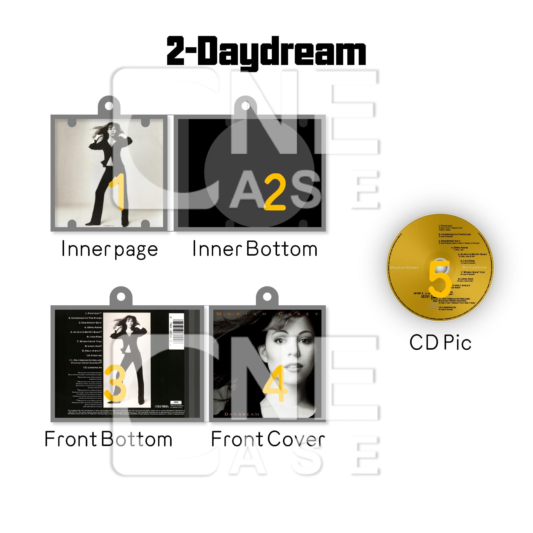 Mariah Carey  Mini Vinyl NFC Album Keychain CD Music Keychain Pendant Customized