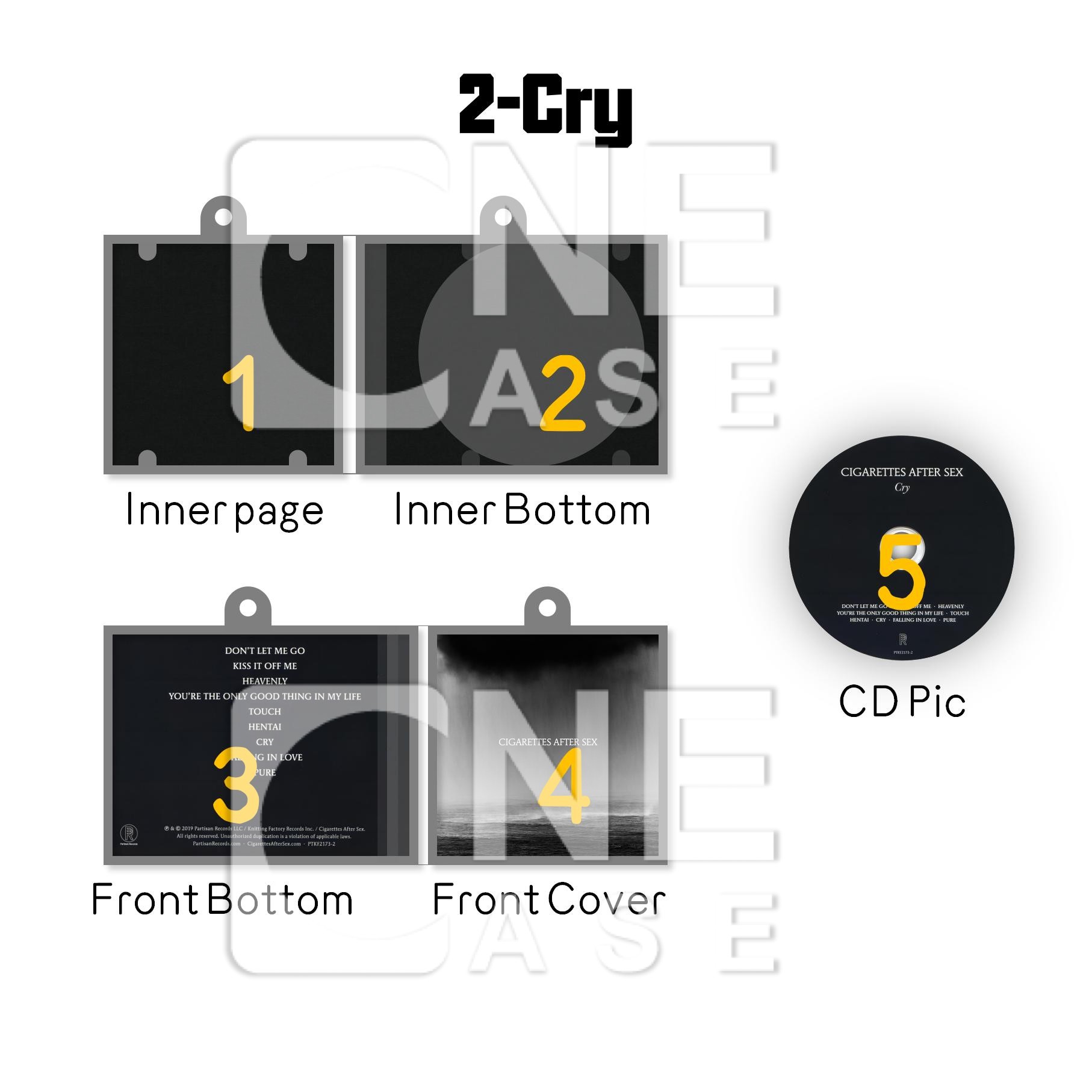 Cigarettes  After Sex Mini Vinyl NFC Album Keychain CD Music Keychain Pendant Customized