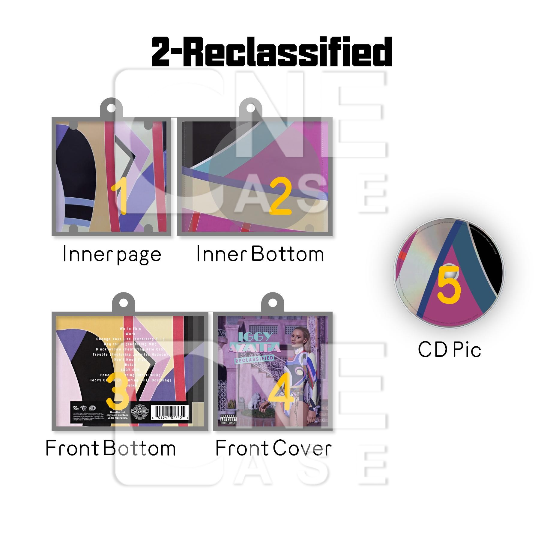 Iggy Azalea Mini NFC Album Keychain CD Music Keychain Pendant Customized Mini Vinyl Album 