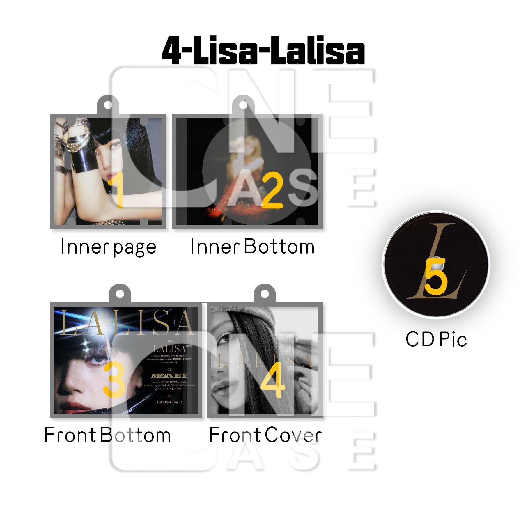  BlackPink Mini NFC Album Keychain CD Music Keychain Pendant Customized Mini Vinyl Album B&P