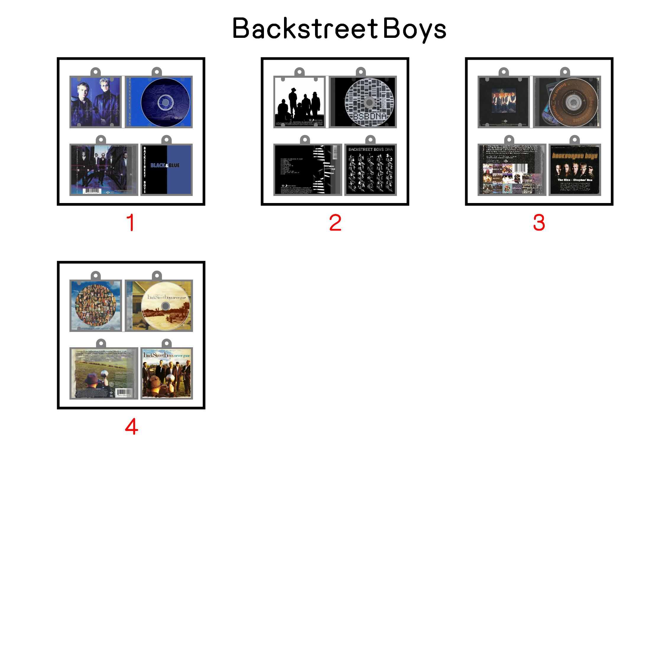 Backstreet Boys Mini Vinyl NFC Album Keychain CD Music Keychain Pendant Customized