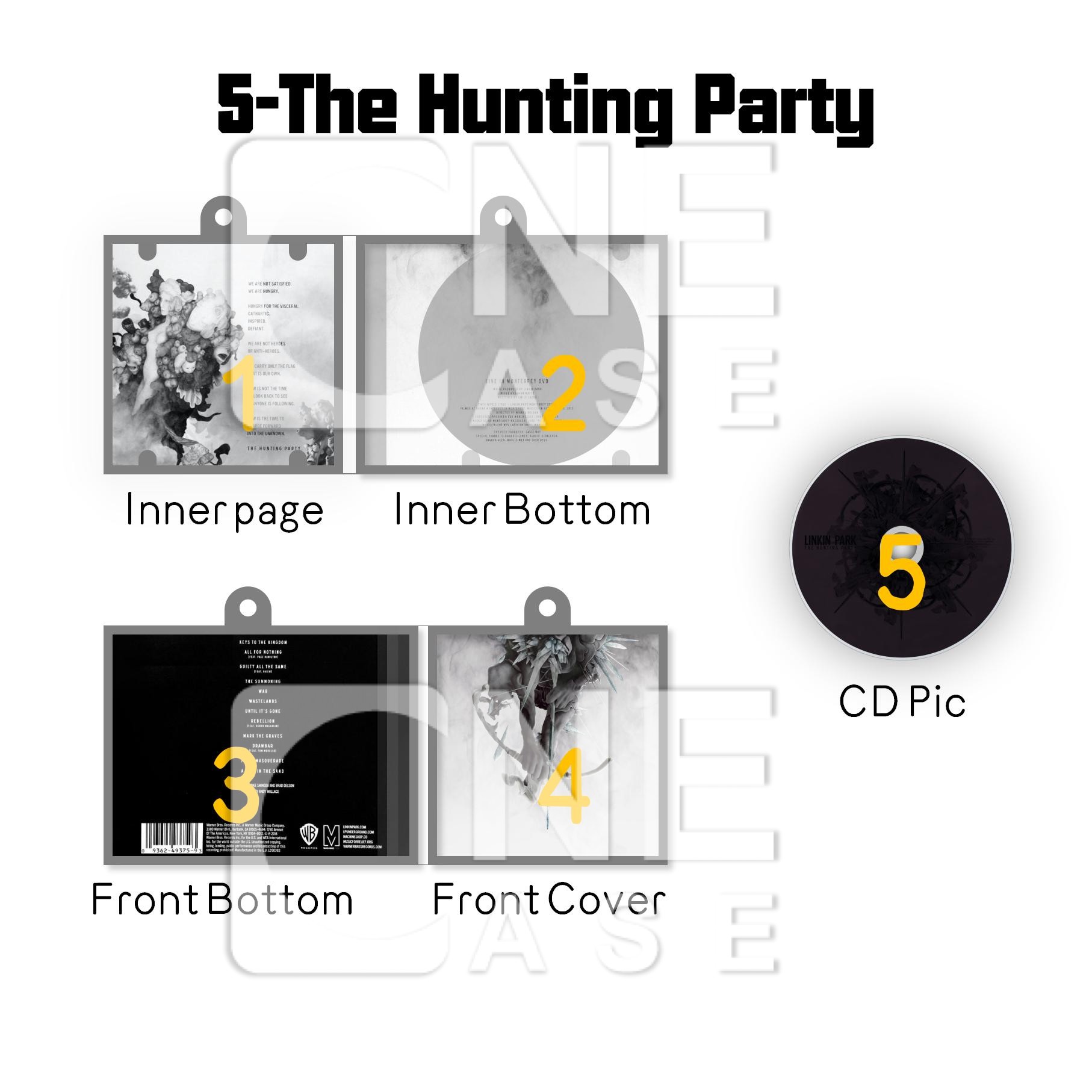 Linkin Park Mini Vinyl NFC Album Keychain CD Music Keychain Pendant Customized