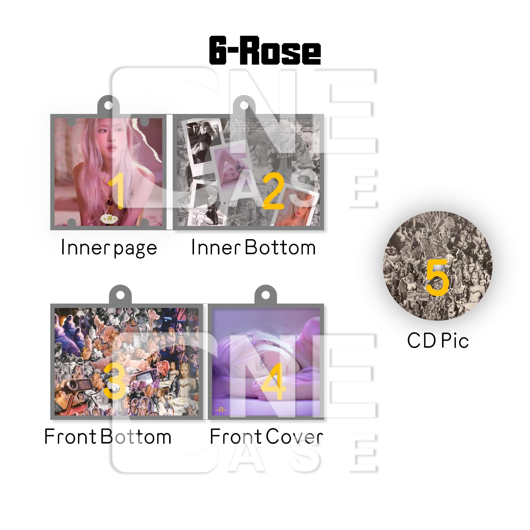  BlackPink Mini NFC Album Keychain CD Music Keychain Pendant Customized Mini Vinyl Album B&P