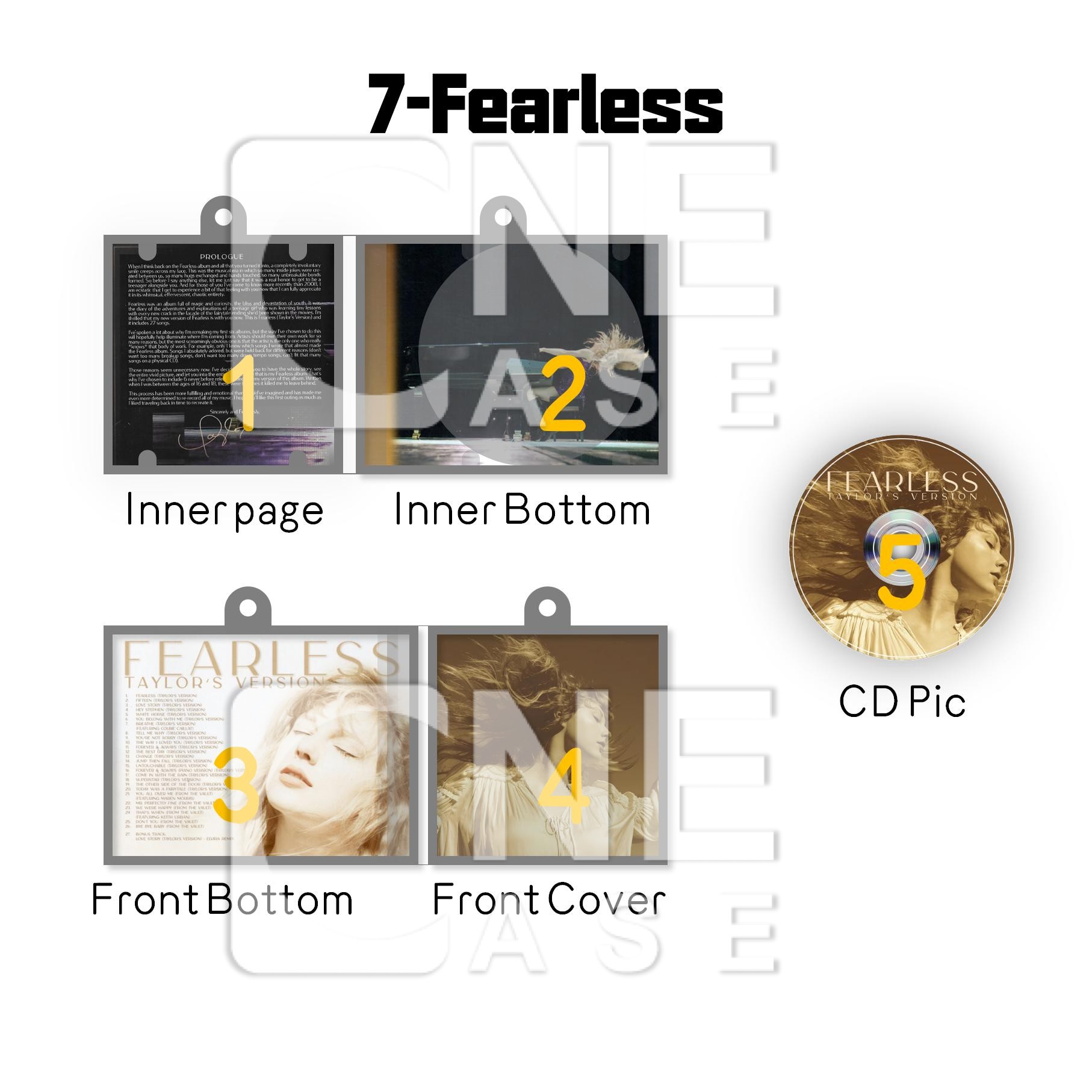 Taylor Swift Mini vinyl NFC Album Keychain Customized TS