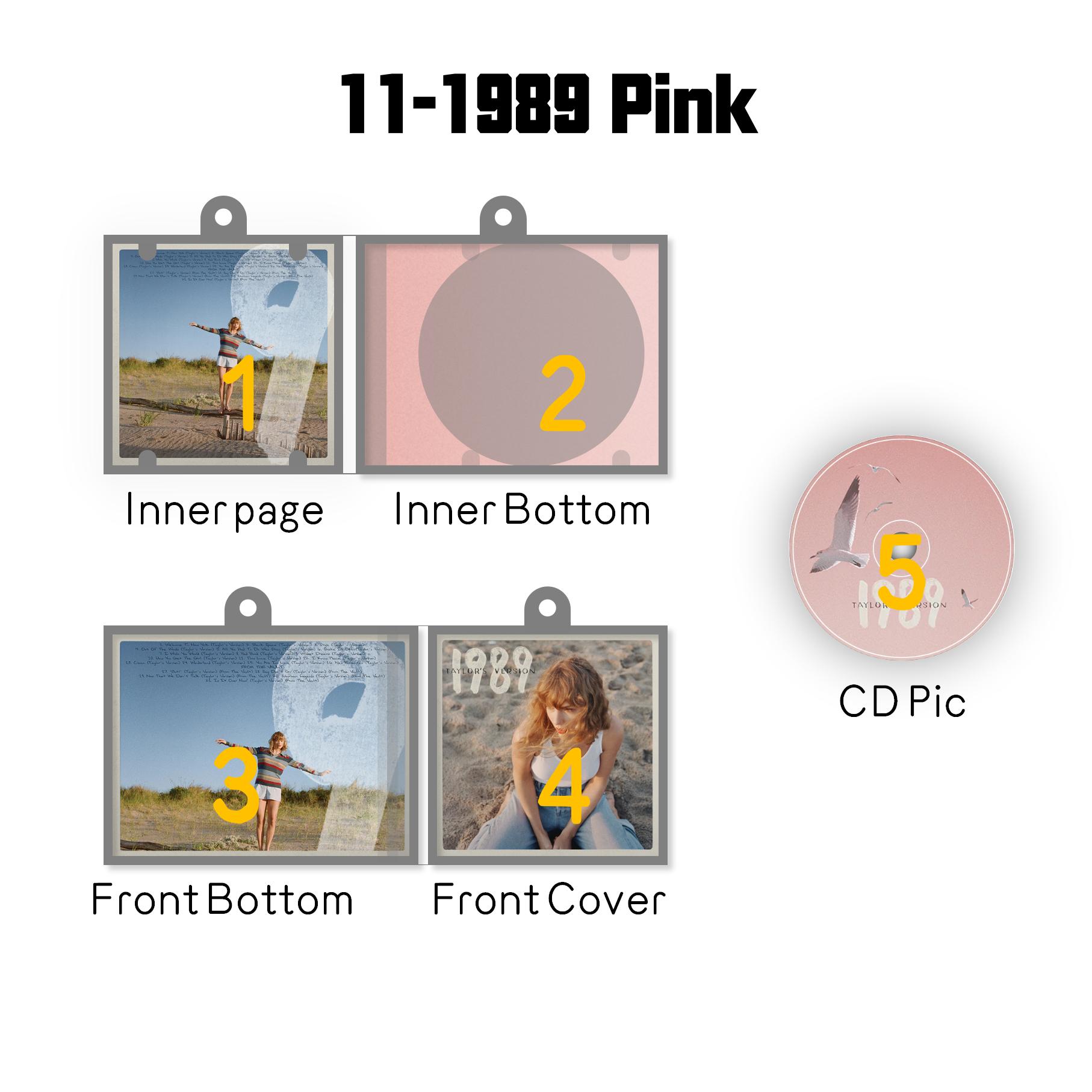 Taylor Swift Mini vinyl NFC Album Keychain Customized TS