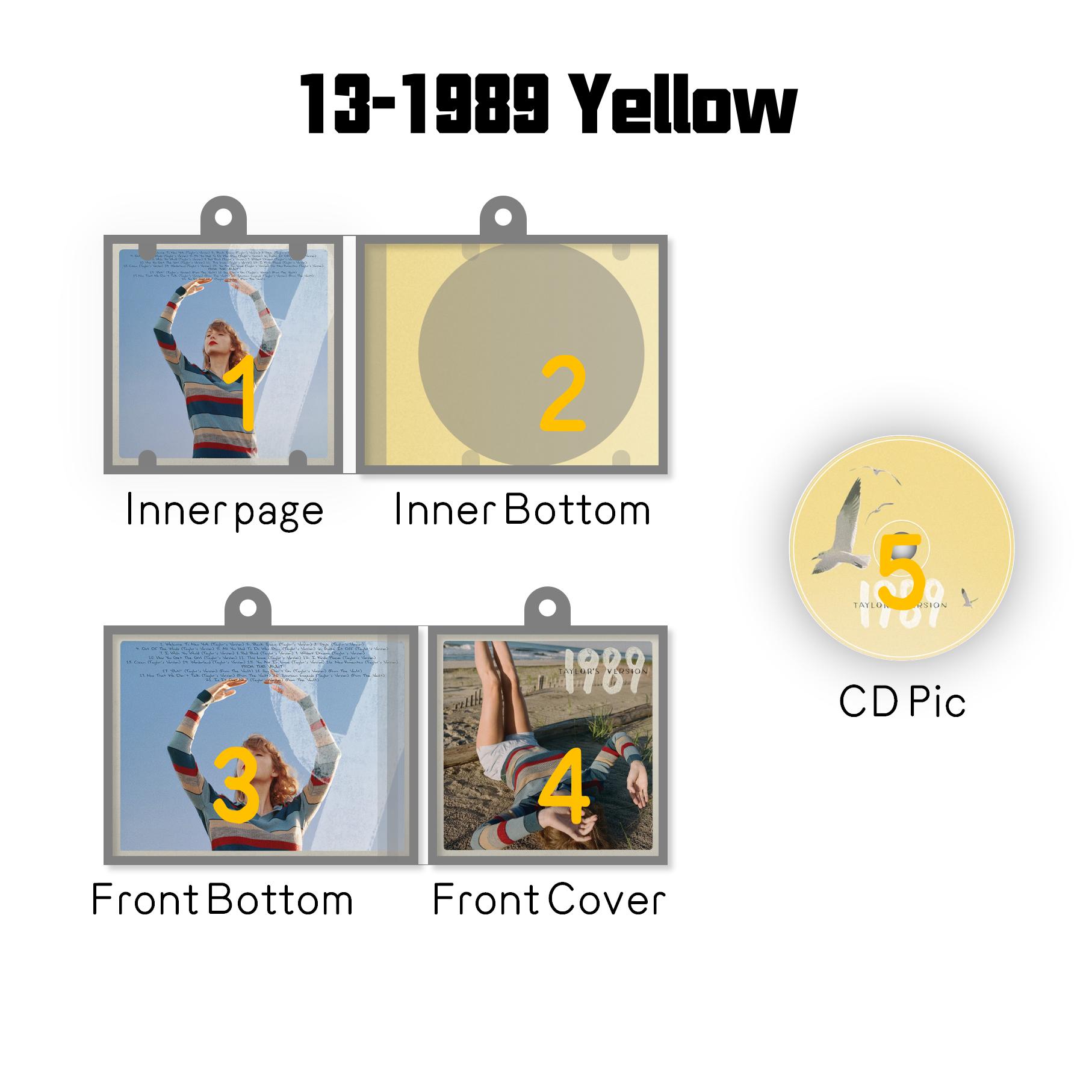 Taylor Swift Mini vinyl NFC Album Keychain Customized TS