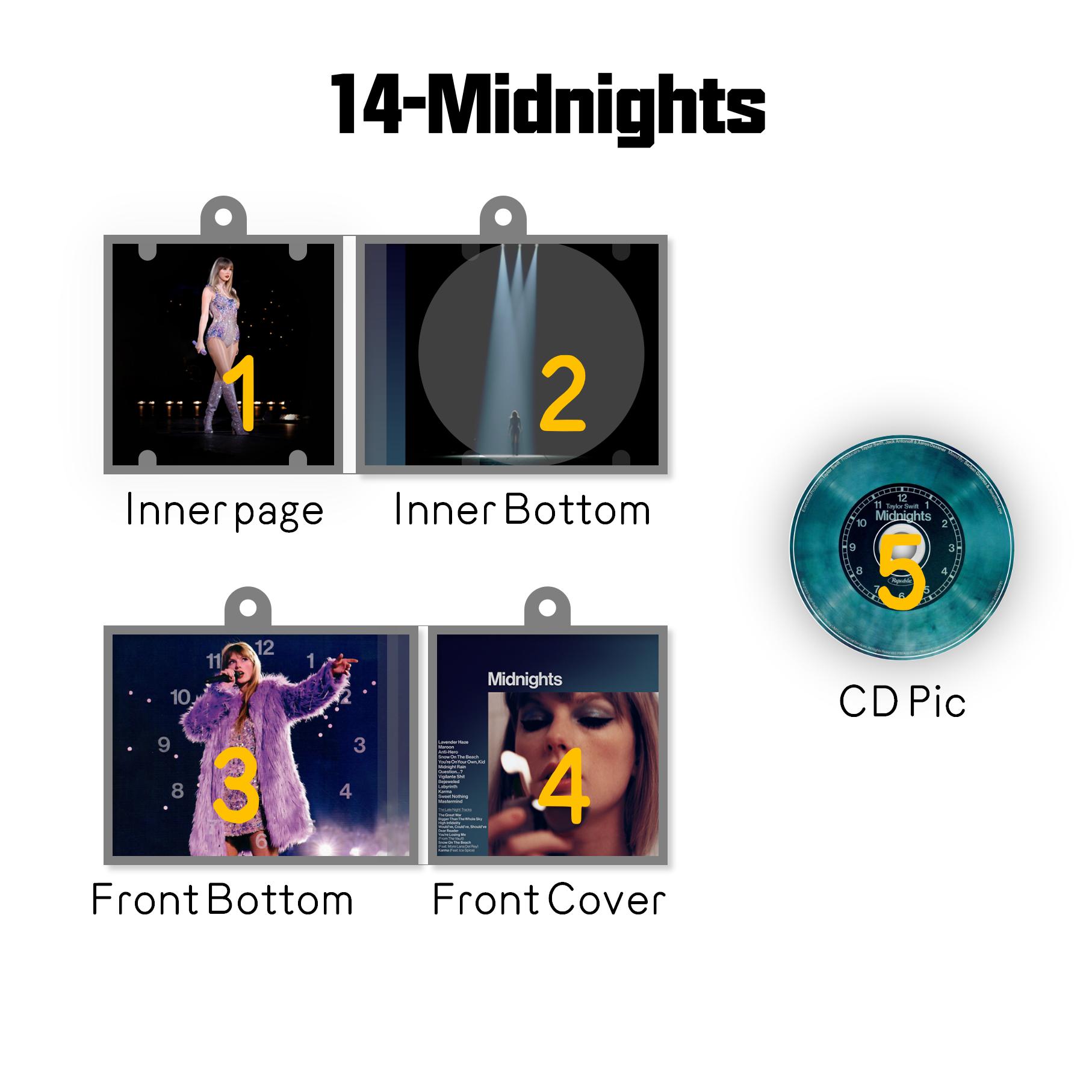 Taylor Swift Mini vinyl NFC Album Keychain Customized TS