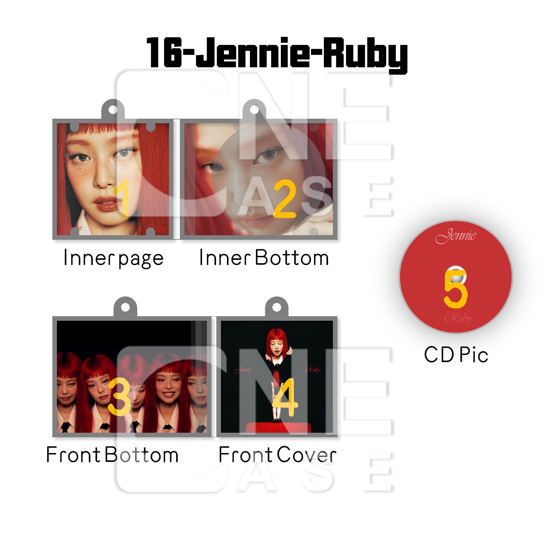  BlackPink Mini NFC Album Keychain CD Music Keychain Pendant Customized Mini Vinyl Album B&P