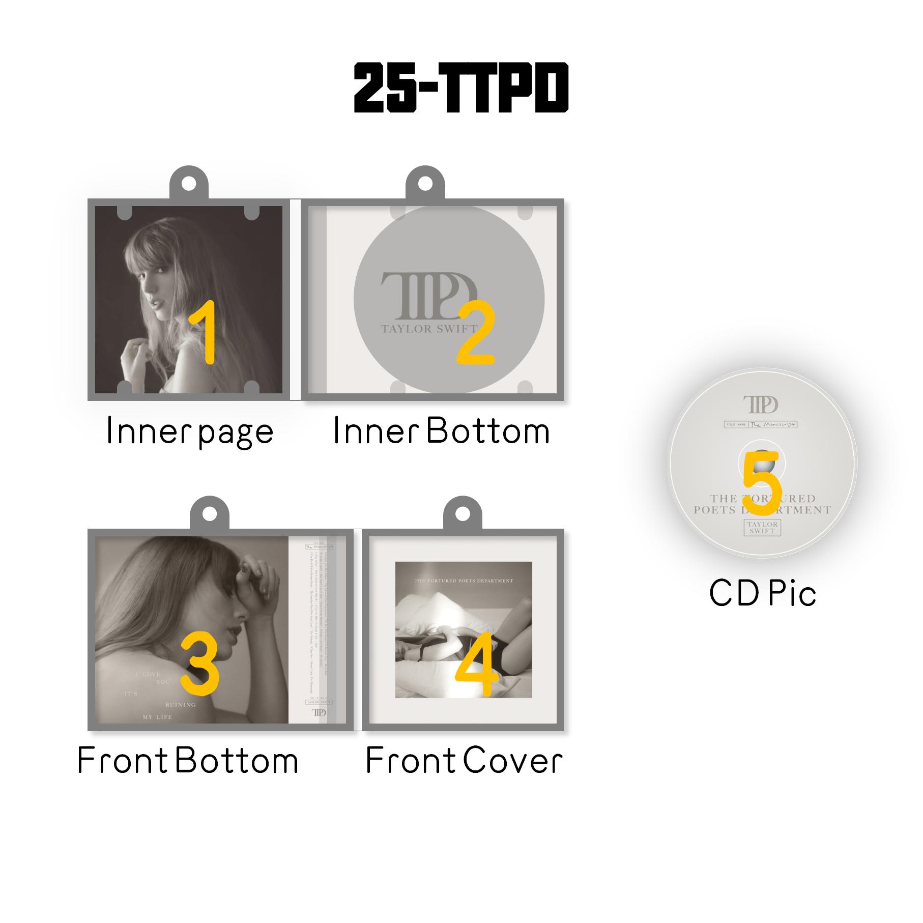 Taylor Swift Mini vinyl NFC Album Keychain Customized TS