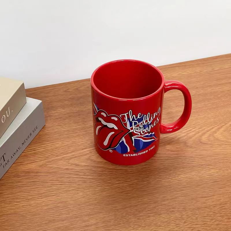 The Rolling Stones Rock Band Peripheral Mugs Band Coffee Cup Collectible