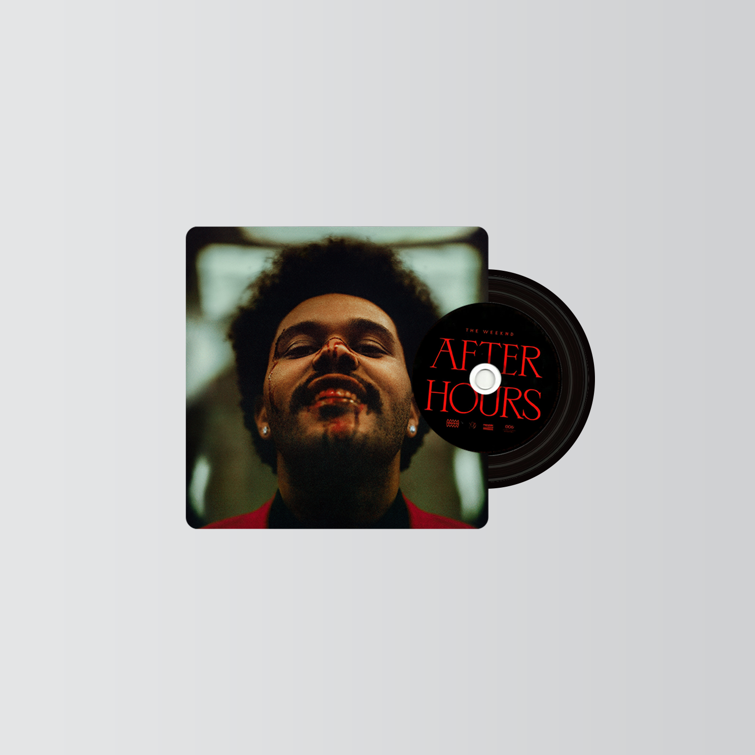 The Weeknd Mini CD Player  Keychain CD Music Keychain Pendant Customized 