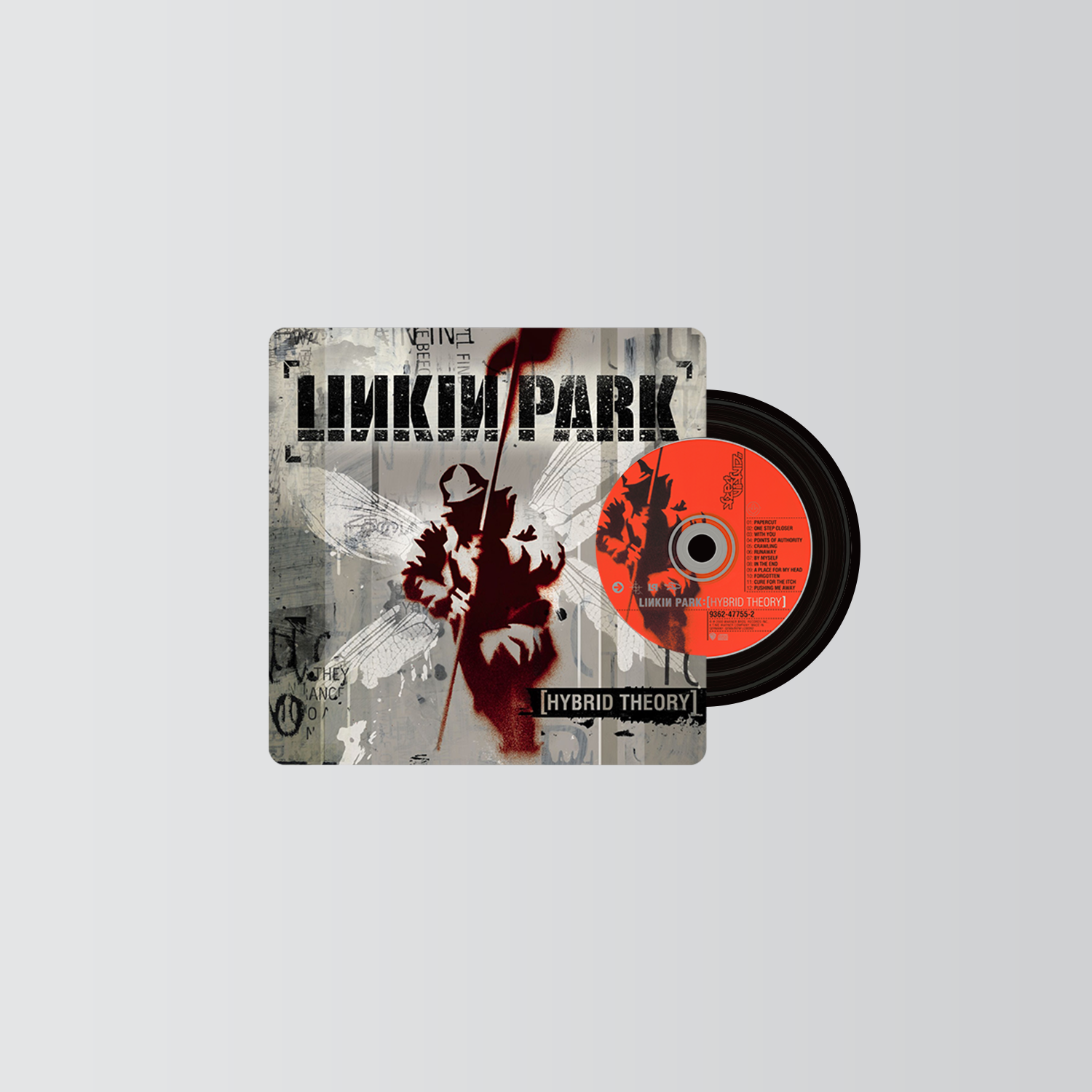 Linkin Park Mini CD Player  Keychain CD Music Keychain Pendant Customized 