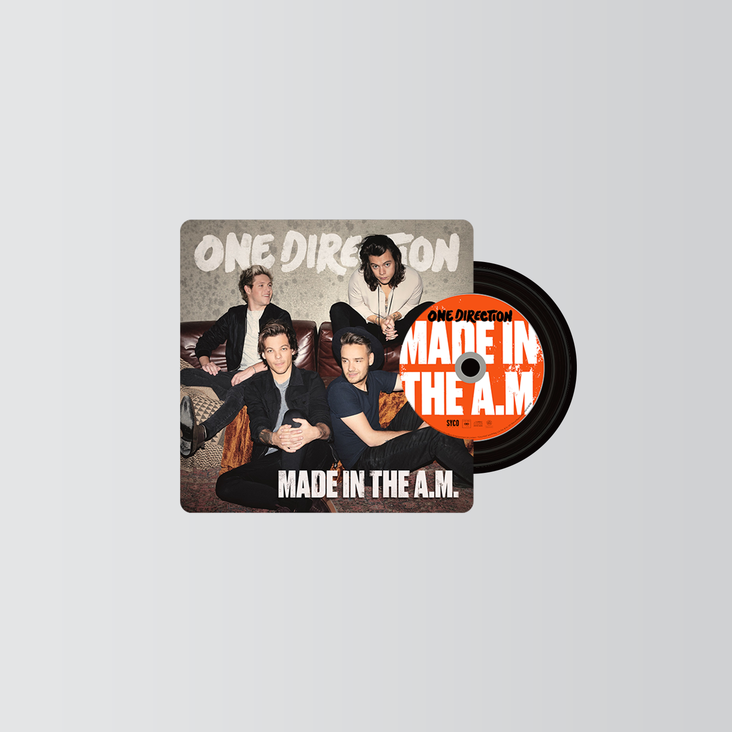 One Direction Mini CD Player  Keychain CD Music Keychain Pendant Customized 