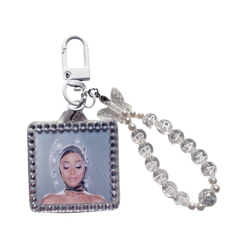 Ariana Grande Album Handmade Mini Keychain Phone Chain Peripheral Accessories