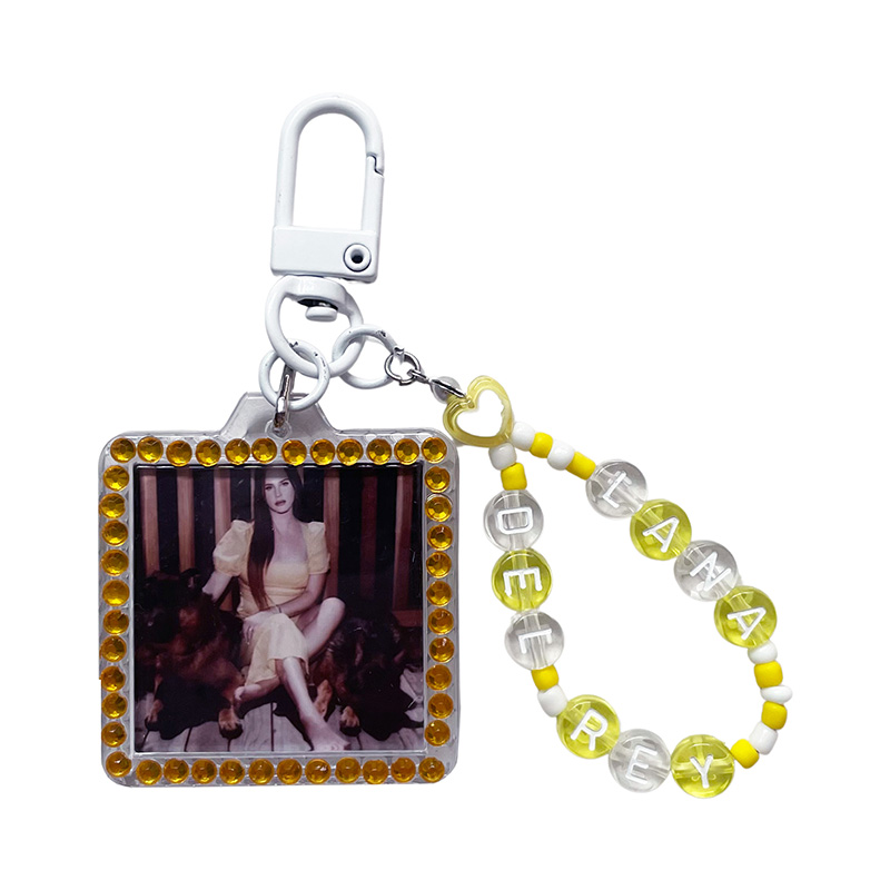 Lana Del Rey Album Handmade Mini Keychain Phone Chain Peripheral Accessories