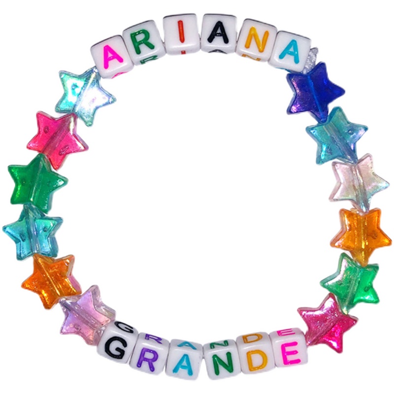 Ariana Grande DIY Heart Bracelet  Just For Life Colorful For Gifts