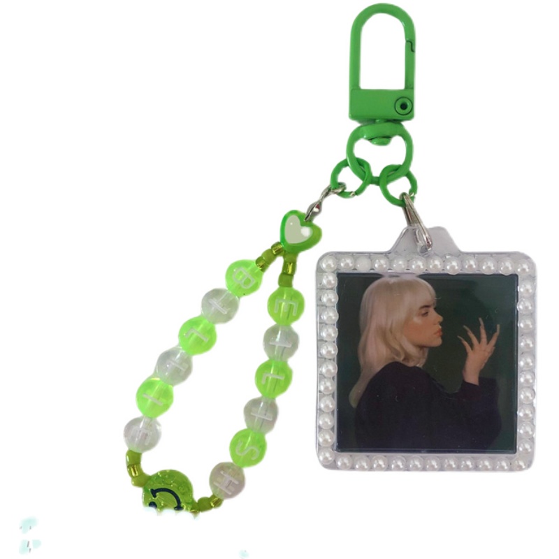 Billie Eilish Album Handmade Mini Keychain Phone Chain Peripheral Accessories
